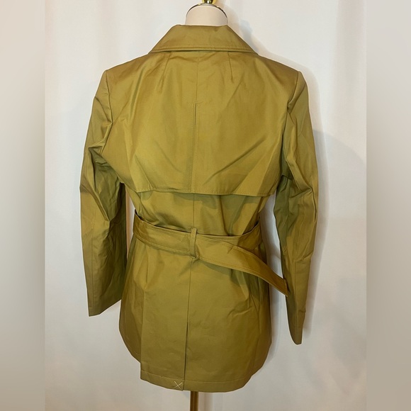 J.Crew Cropped Icon trench coat in honey brown - Picture 6 of 8